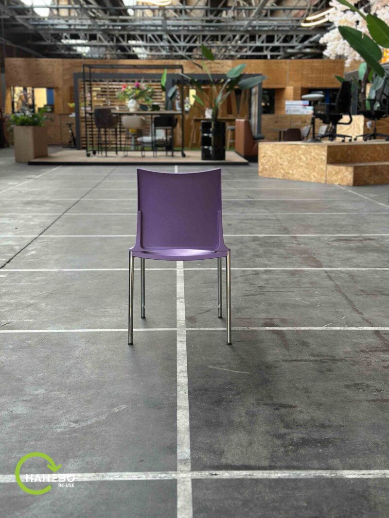 Kantinestoel paars