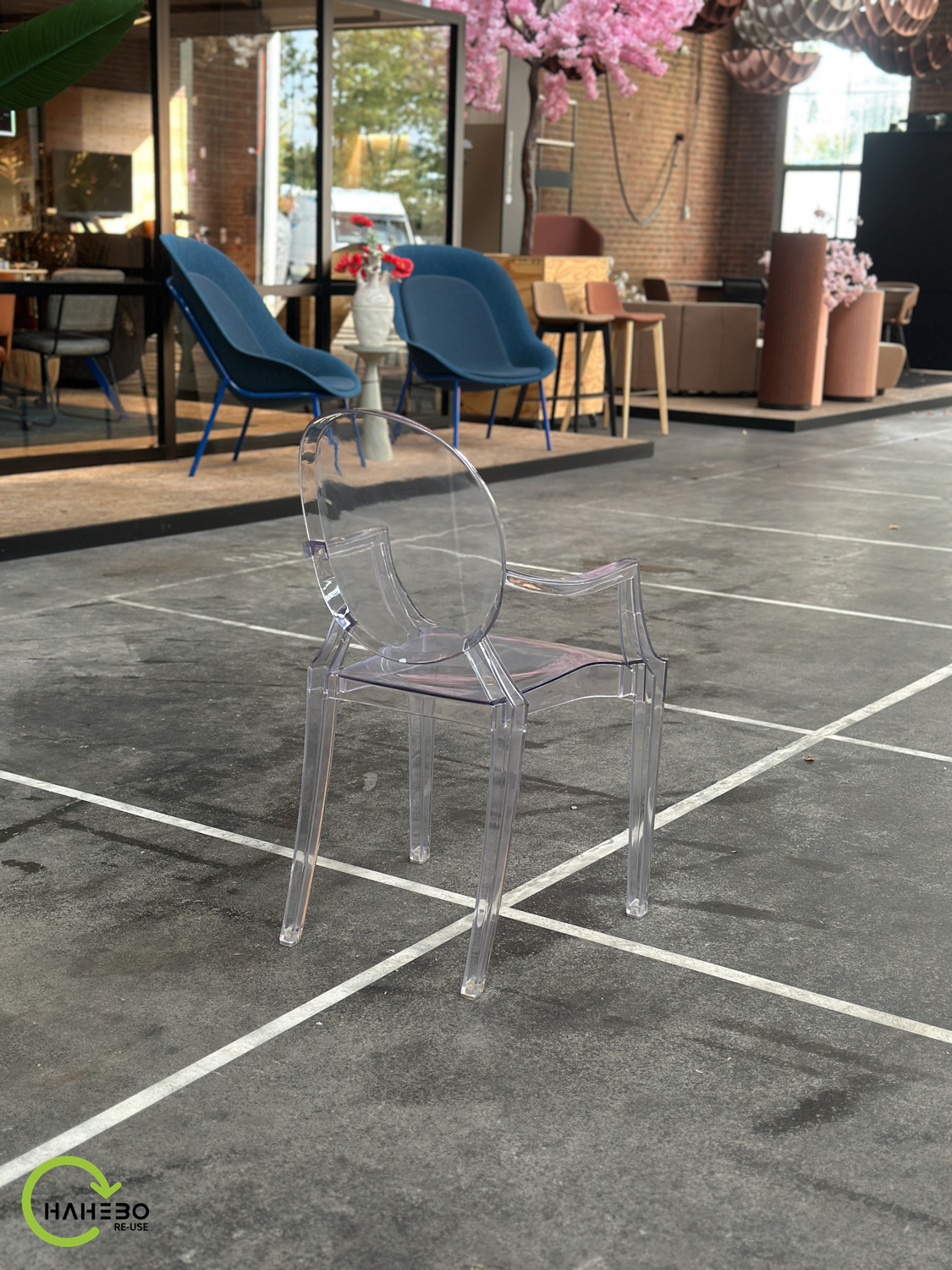 Kantinestoel | doorzichtig - Afbeelding 4