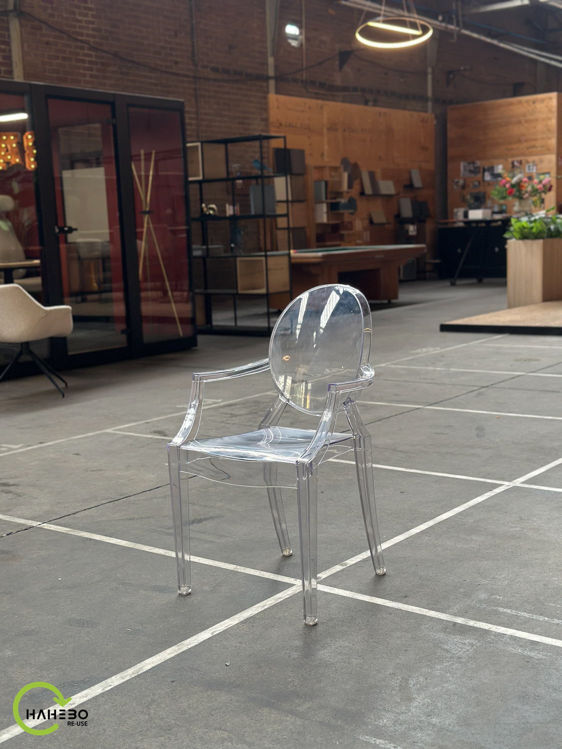 Kantinestoel | doorzichtig - Afbeelding 2