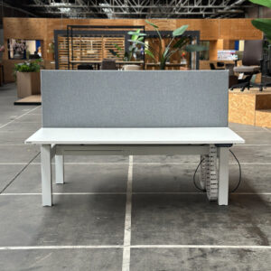 Verstelbaar DUO bureau | Zit/sta