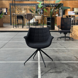 Vergaderstoel zwart | Zuiver