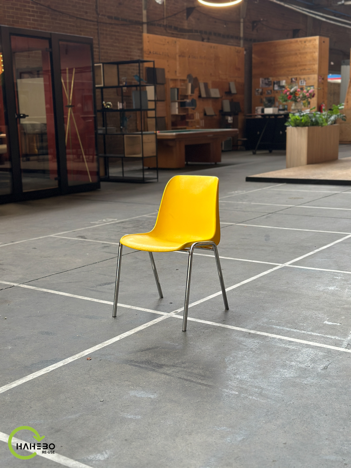 Kantinestoel | Geel - Afbeelding 2