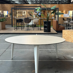 Vergadertafel eikenhout | Wit