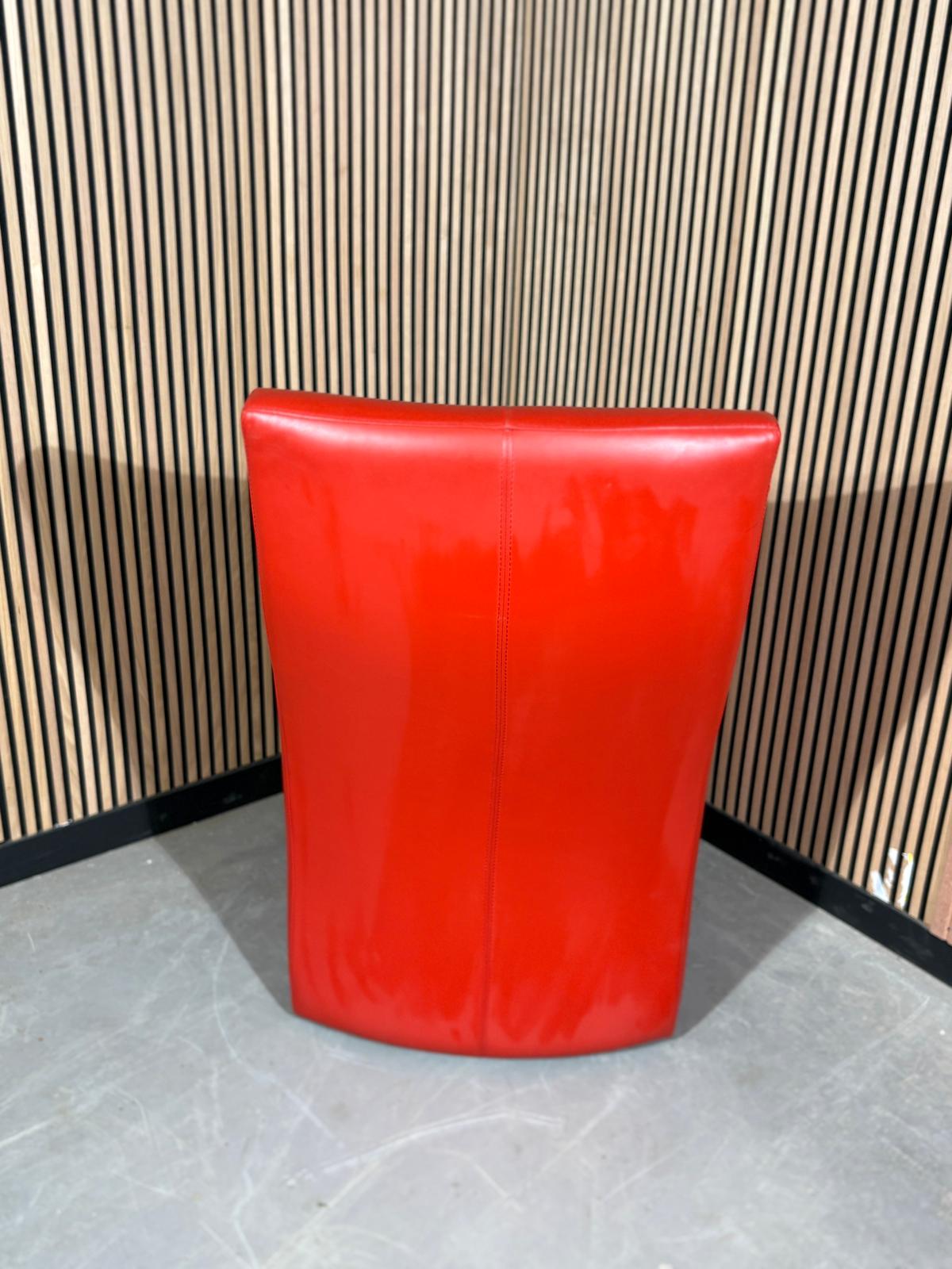 Fauteuil Leolux Rood (lage rugleuning) - Afbeelding 4