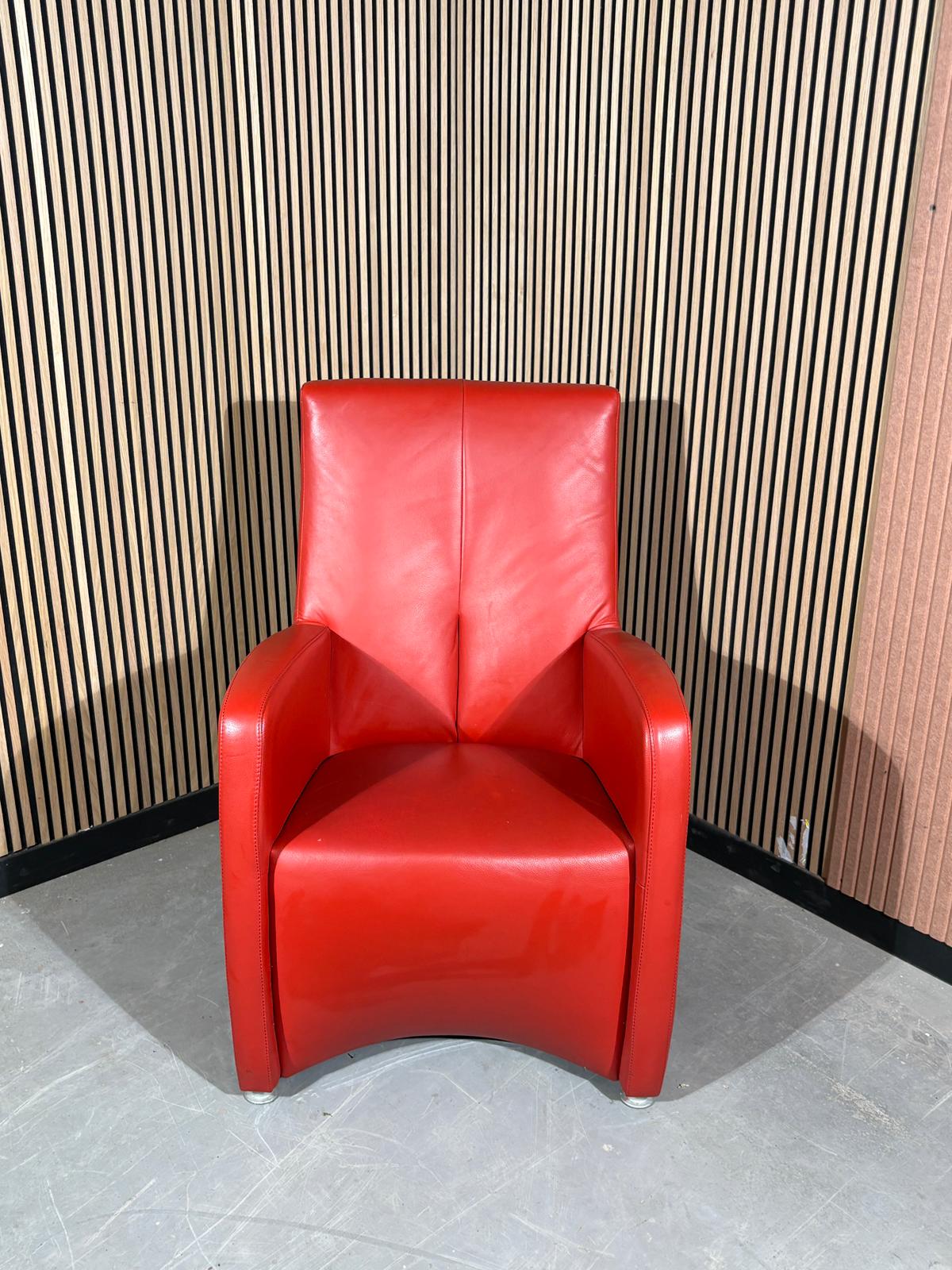 Fauteuil Leolux Rood (lage rugleuning) - Afbeelding 2