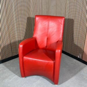 Fauteuil Leolux Rood (lage rugleuning)