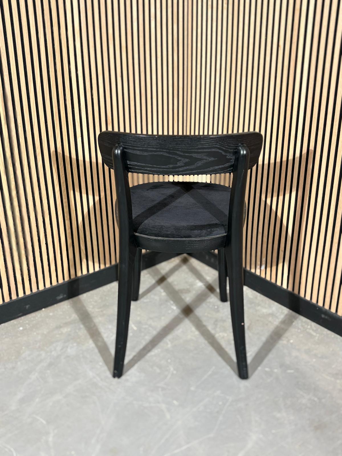 Dutchbone Brandon stoel zwart - Afbeelding 4