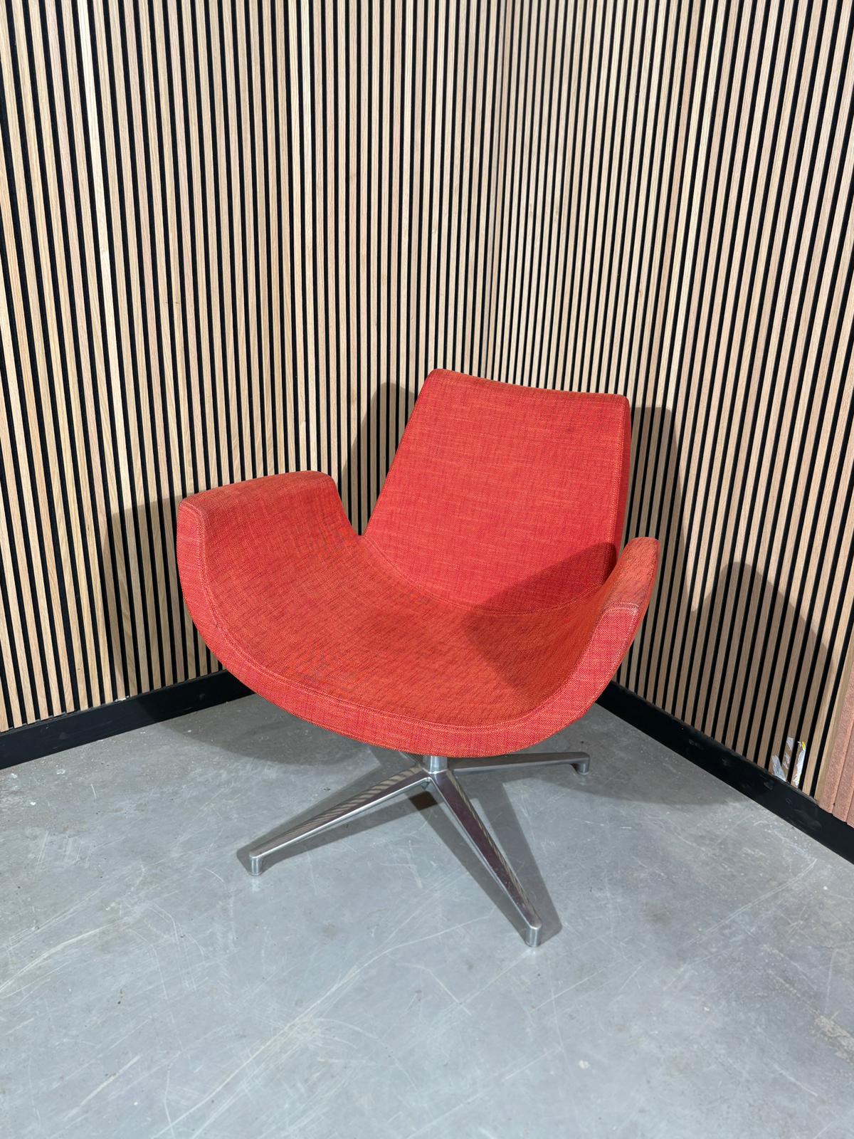 Fauteuil Enjoy rood