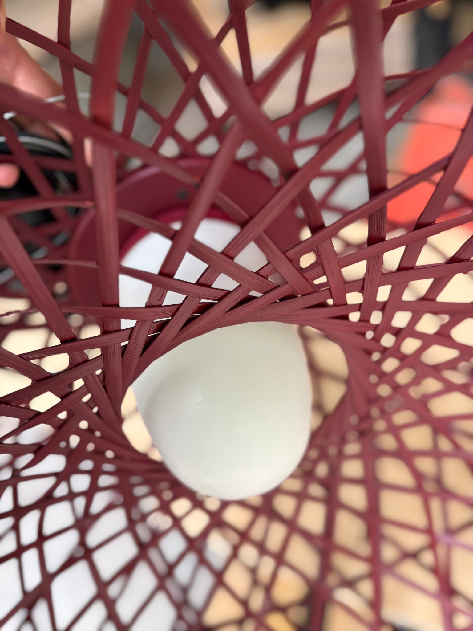 Hanglamp Moooi Emperor rood - Afbeelding 4