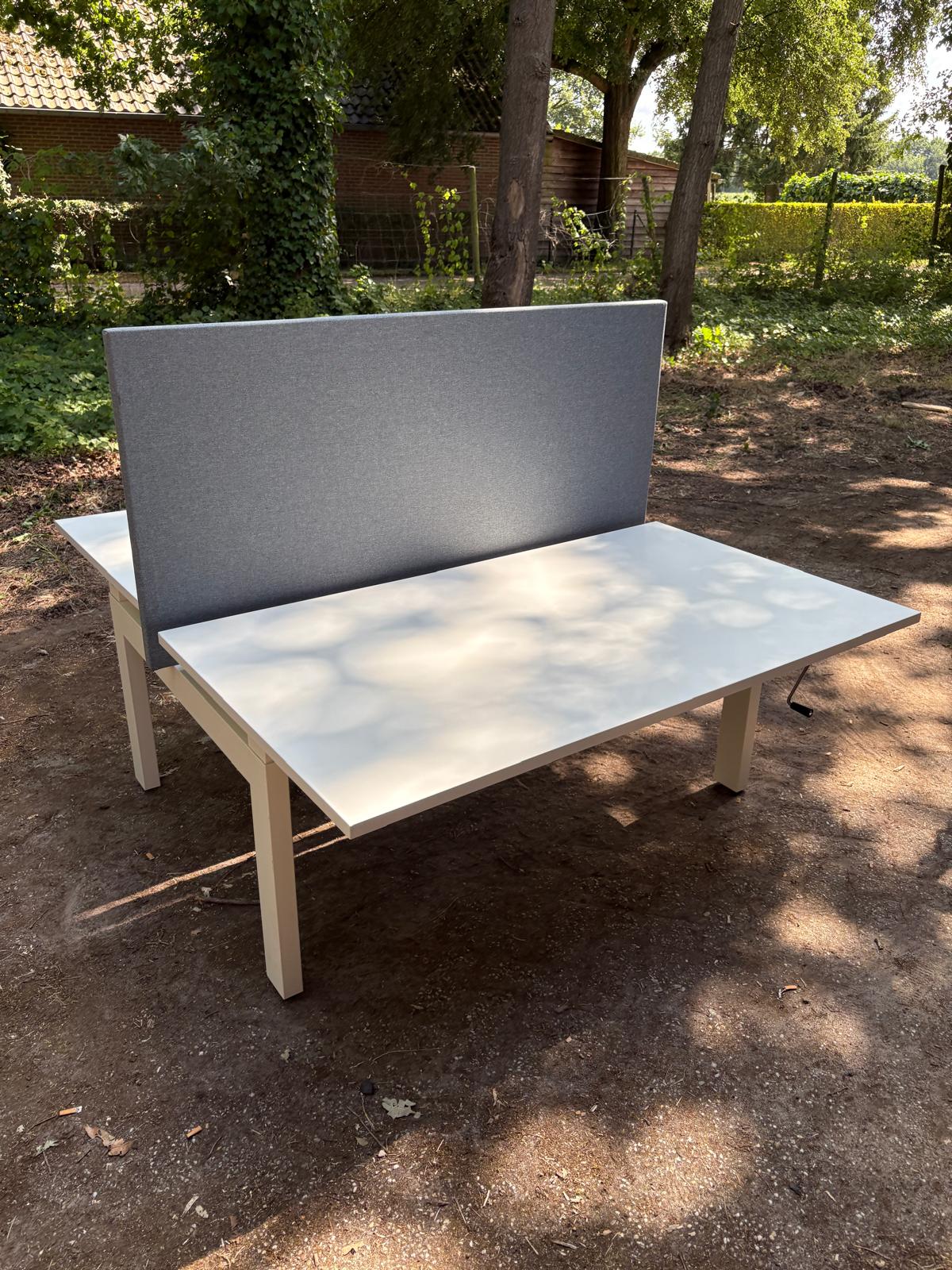 Vepa Duo Bureau Wit – Slinger Verstelbaar