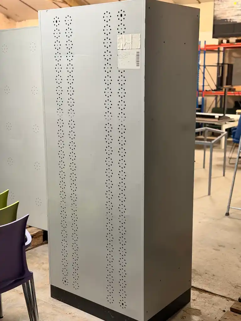Lockerkast 6 lockers- blauw-wit - Afbeelding 2